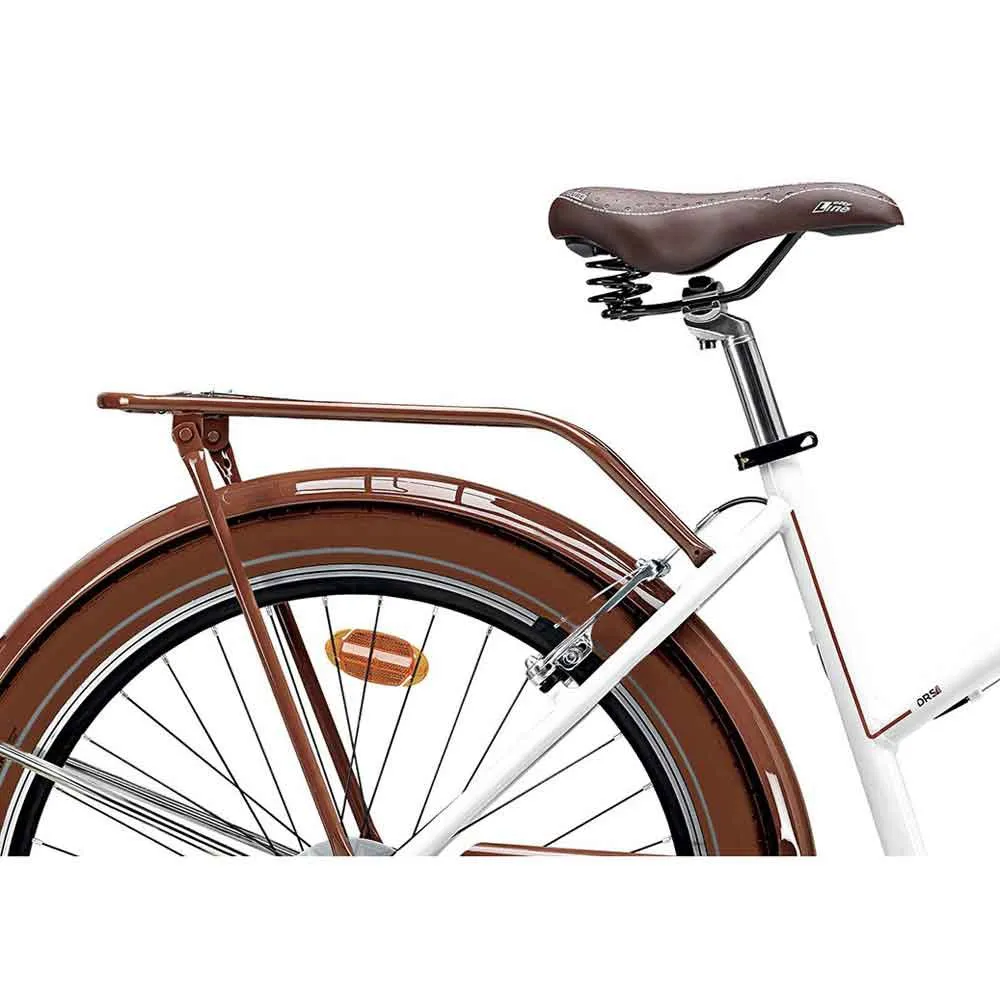 Olmo Darsena 26´´ Ty-300 2024 Fahrrad, White / brown, 46 Olmo Darsena 26´´ Ty-300 2024 Fahrrad, White / brown, 46