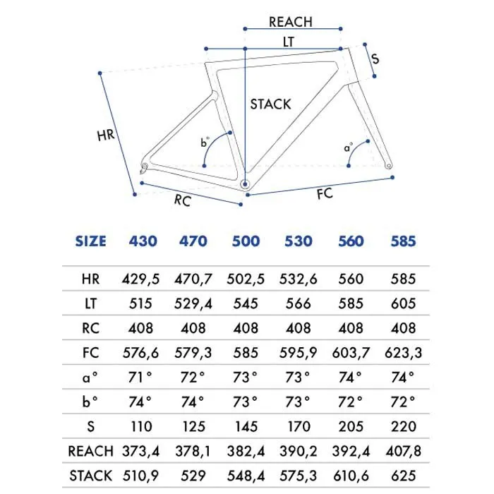 Olmo Gepin 4.0 105 2024 Rennrad Olmo Gepin 4.0 105 2024 Rennrad