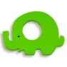 Ology Schwimmende Matte In Tierform Elefant