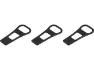 ONE UP COMPONENTS EDC Pump Strap Ersatzverschluss-Set für Pumpenhalterung, Schwarz, one_size