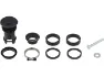 ONE UP COMPONENTS EDC Top Cap Steuersatzkappe mit Preload Kit Vorspanner, Schwarz, one_size