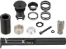 ONE UP COMPONENTS EDC V2 Gabelschaft Komplettset Tool System + Montage-Kit + Top Cap, Schwarz, one_size