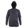 ONE WAY Staffwear Reißverschlusspullover, Grey / flame