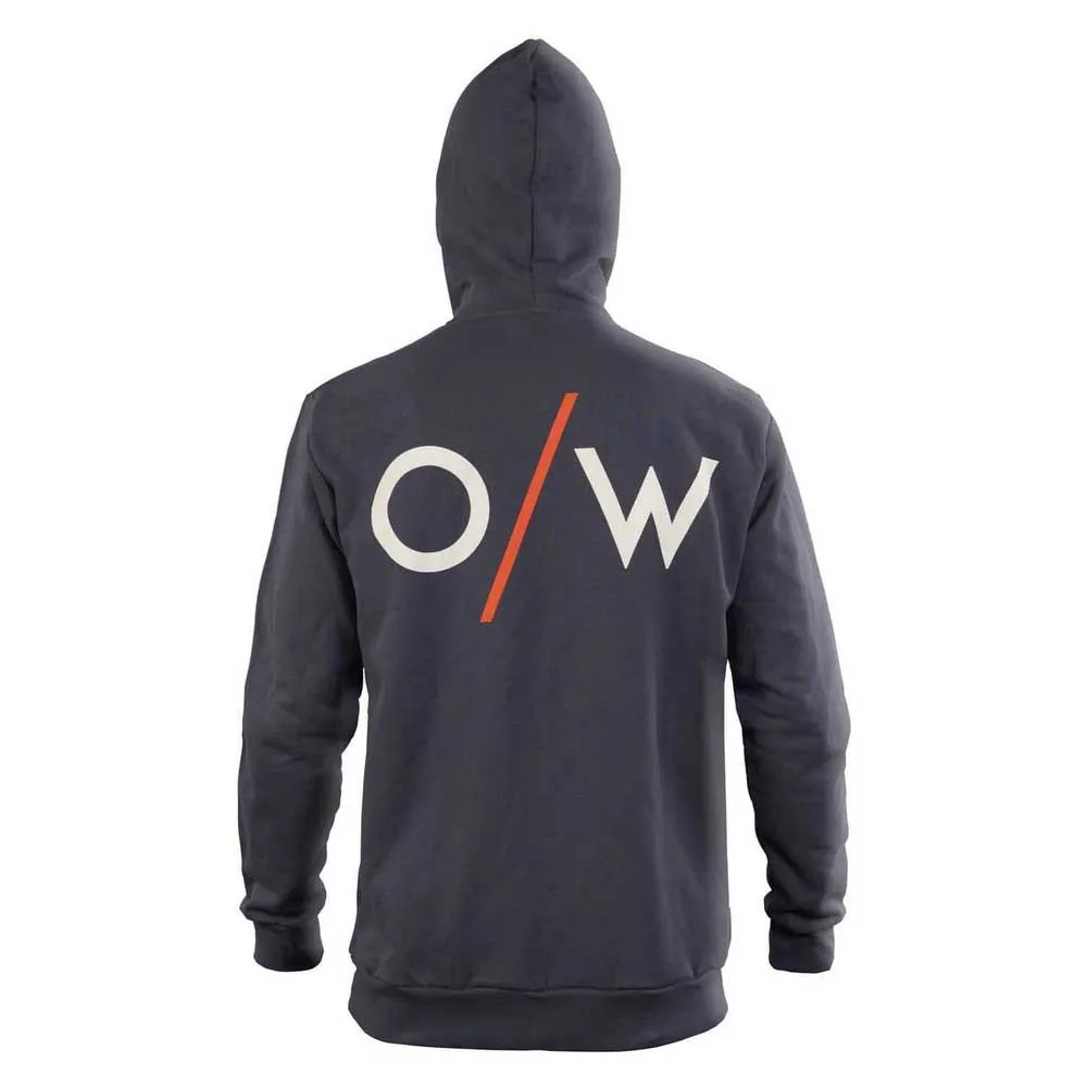 ONE WAY Staffwear Reißverschlusspullover, Grey / flame