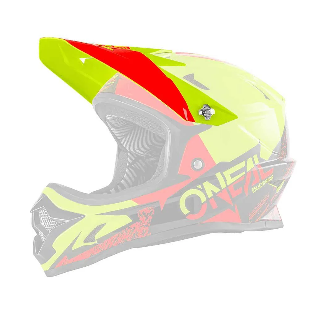 O'Neal Backflip Burnout Ersatzvisier Für Helm, Black / neon yellow / orange O'Neal Backflip Burnout Ersatzvisier Für Helm, Black / neon yellow / orange