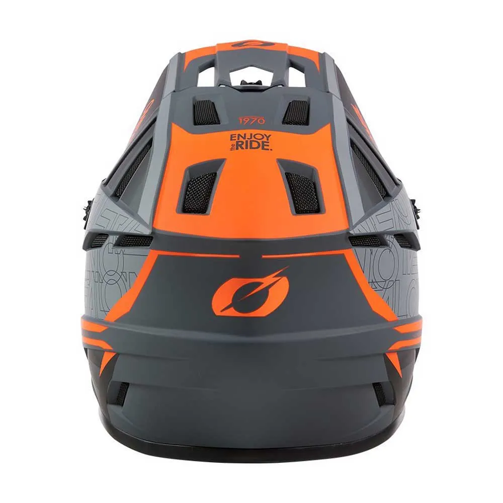 O'Neal Backflip Eclipse Downhillhelm, Grey / orange O'Neal Backflip Eclipse Downhillhelm, Grey / orange