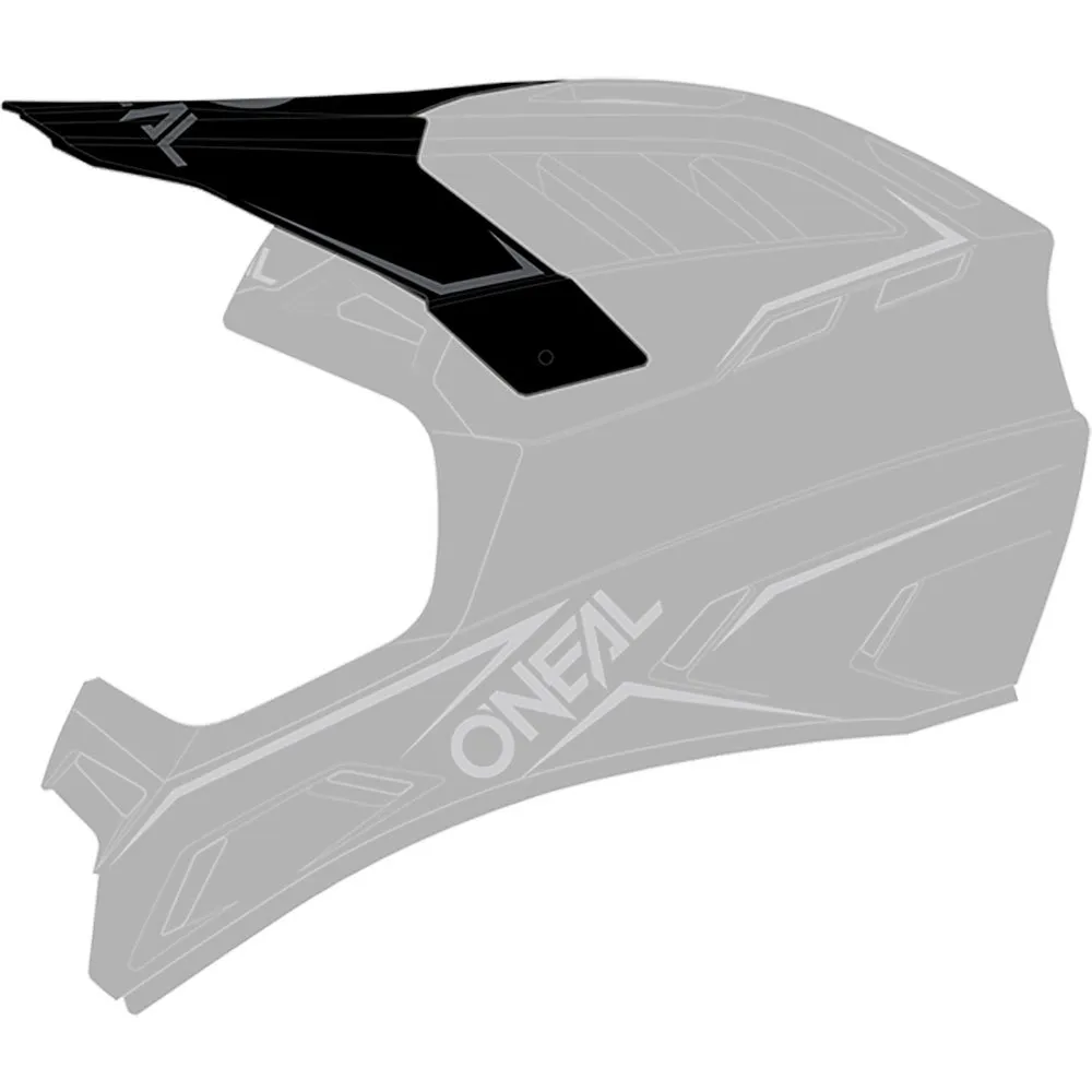 O'Neal Backflip Solid Ersatzvisier Für Helm, Black O'Neal Backflip Solid Ersatzvisier Für Helm, Black