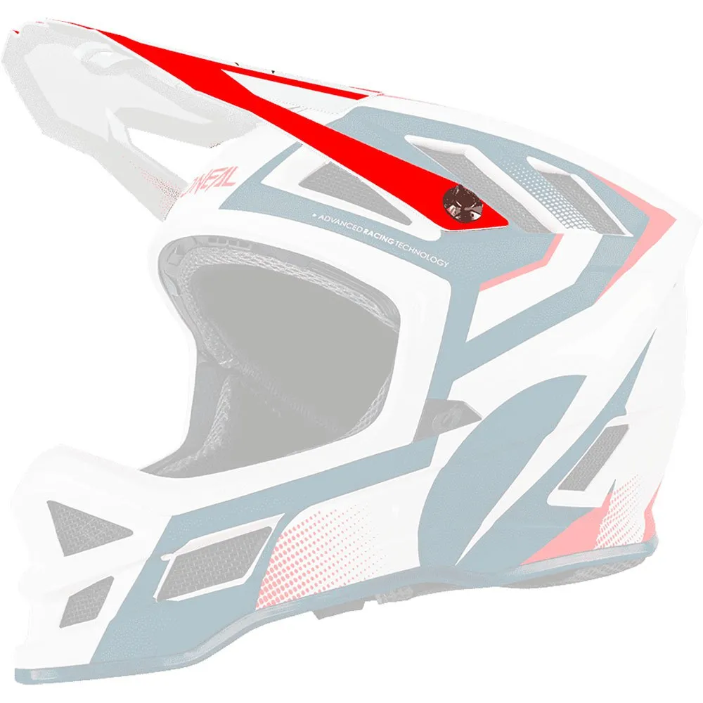 O'Neal Blade Hyperlite Oxyd Ersatzvisier Für Helm, Blue / red O'Neal Blade Hyperlite Oxyd Ersatzvisier Für Helm, Blue / red