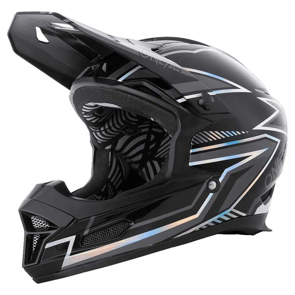 O'Neal Fury Downhillhelm, Black