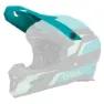 O'Neal Fury Stage Ersatzvisier Für Helm, Black / teal