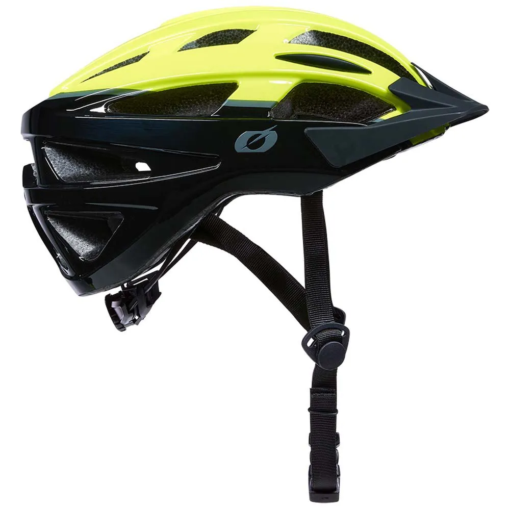 O'Neal Outcast Split Mtb-helm, Black / neon yellow O'Neal Outcast Split Mtb-helm, Black / neon yellow