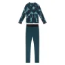 Blue triangle ikat 2