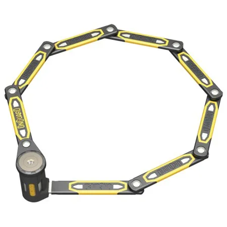 Onguard Antitheft K9 79 Cm Faltschloss, Black / yellow, One Size
