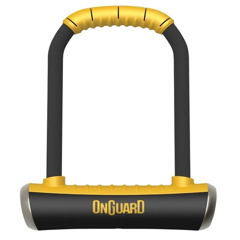 Onguard Brute Standard Shackle Bügelschloss, Black / yellow, 111 x 202 x 16.8mm Onguard Brute Standard Shackle Bügelschloss, Black / yellow, 111 x 202 x 16.8mm