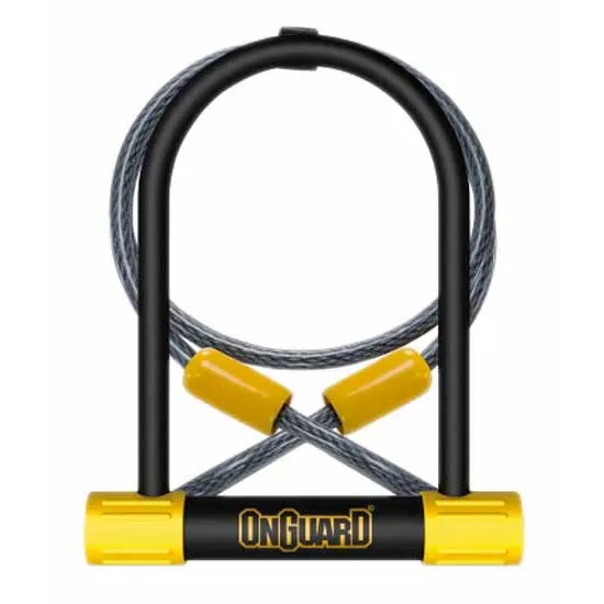 Onguard Bulldog Dt 8012 Bügelschloss, Black, 115 x 230 x 13mm