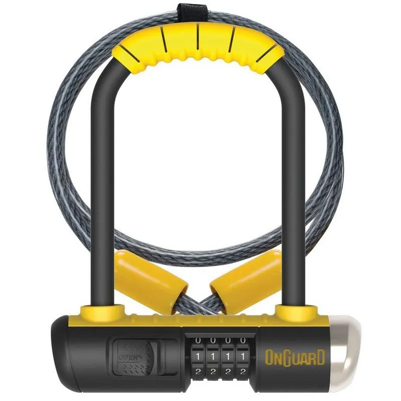 Onguard Bulldog Mini Dt 8015 Bügelschloss, Black / yellow, 90 x 140 x 13mm Onguard Bulldog Mini Dt 8015 Bügelschloss, Black / yellow, 90 x 140 x 13mm