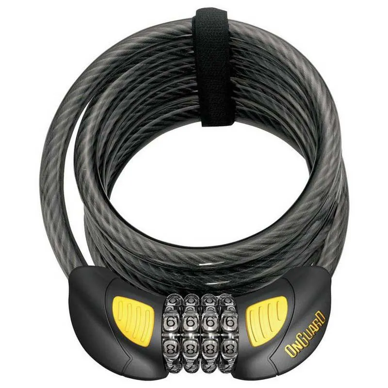 Onguard Dobberman 8031 Combination Number Kabelschloss, Black, 1850 x 12mm