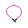 Onguard Kabelschloss Neon Light 120 Cm X 8 Unisex, rosa, TU