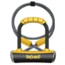 Onguard Pitbull Dt Bügelschloss, Black / yellow, 90 x 140 x 14mm