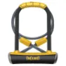 Onguard Pitbull Standard Shackle Bügelschloss, Black / yellow, 115 x 230 x 14mm