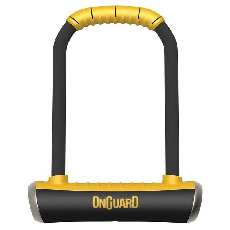 Onguard Pitbull Std Bügelschloss, Black / yellow, 115 x 230 x 14mm