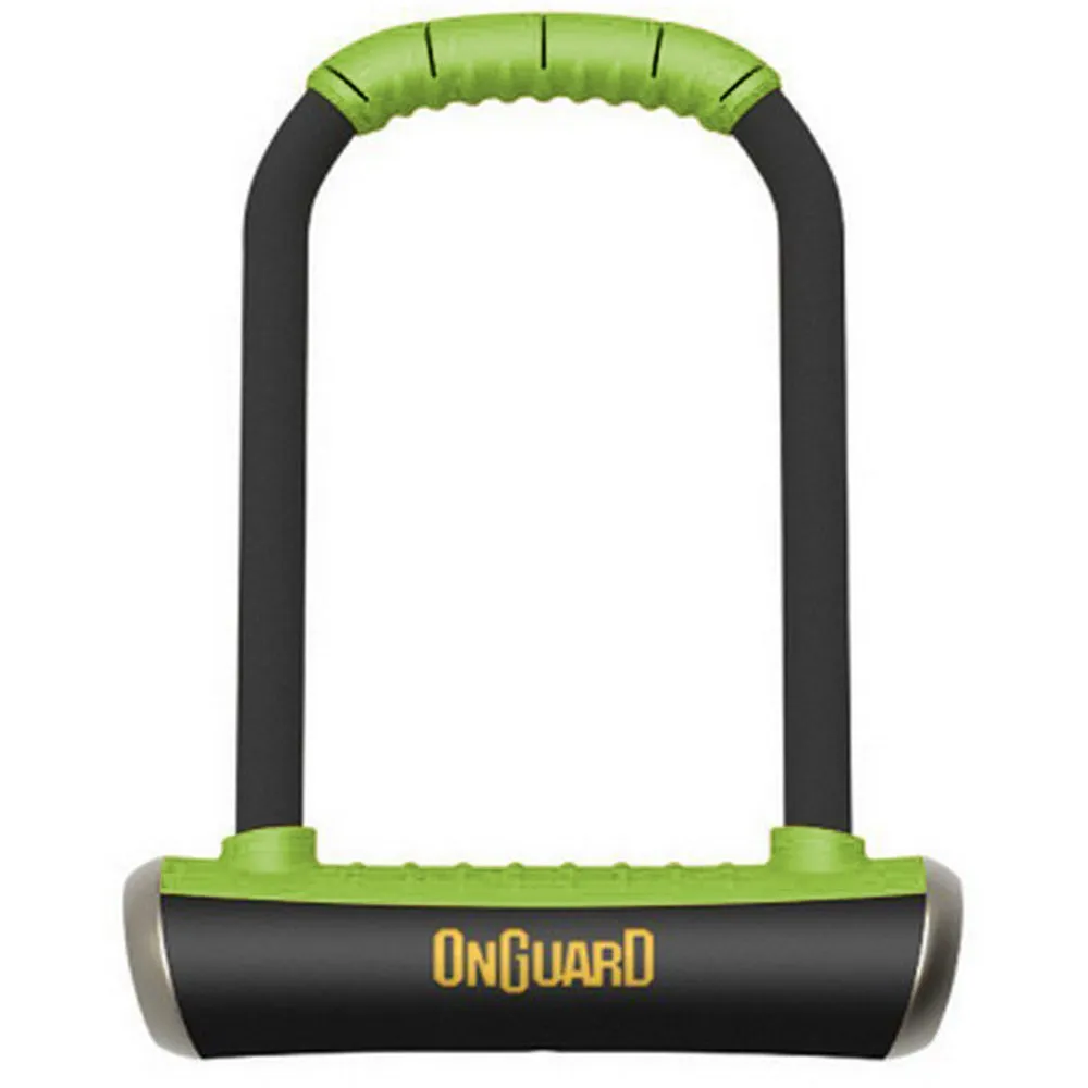Onguard Pitbull Std Ebike Bügelschloss, Black / green, 14 x 230mm Onguard Pitbull Std Ebike Bügelschloss, Black / green, 14 x 230mm