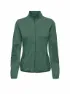 Only Play Damen Fitness Fleecejacke, Dunkelgrün