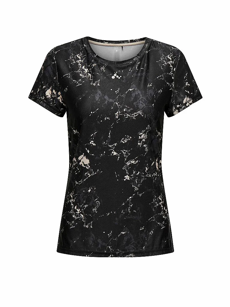 Only Play Damen Fitnessshirt Space Life, Schwarz Only Play Damen Fitnessshirt Space Life, Schwarz