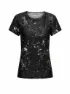 Only Play Damen Fitnessshirt Space Life, Schwarz