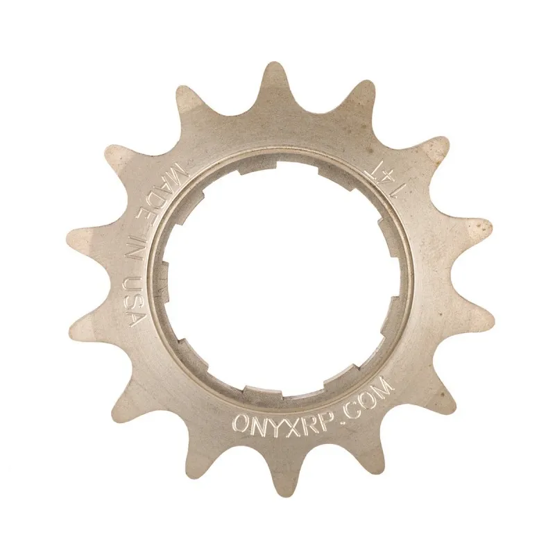 Onyx Rostfreies Zahnrad Shimano Unisex, golden, 16t