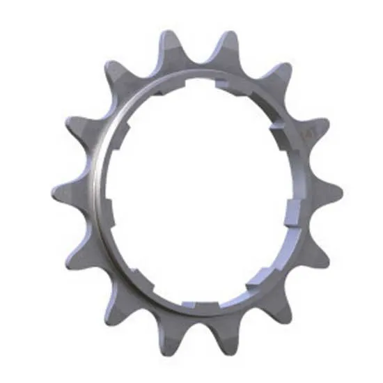 Onyx Ultra Ss Ritzel, Silver, 1s, 14t Onyx Ultra Ss Ritzel, Silver, 1s, 14t