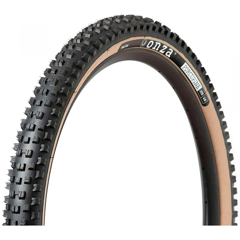 Onza Porcupine Skinwall 60 Tpi Tubeless 29´´ X 2.40 Mtb-reifen, Black / brown, 29" x 2.40