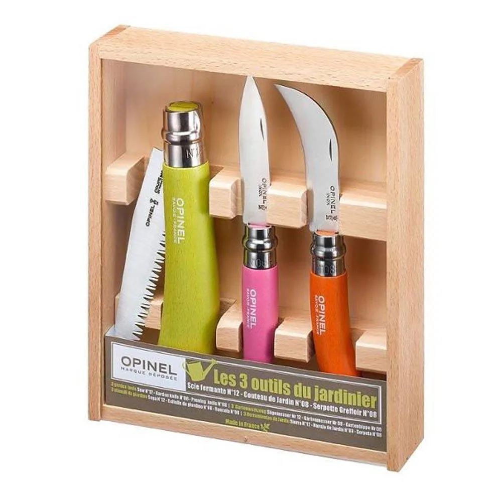 Opinel 3 Gardener´s Tools Taschenmesser, Natural, One Size Opinel 3 Gardener´s Tools Taschenmesser, Natural, One Size