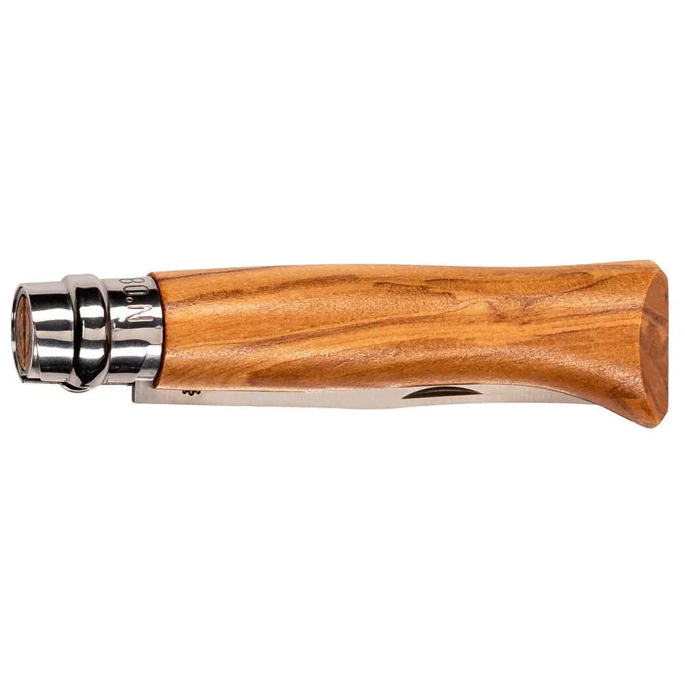 Opinel Nº 08 Olive Wood Taschenmesser, Brown, One Size Opinel Nº 08 Olive Wood Taschenmesser, Brown, One Size