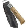 Opinel N°08 Inox+case Taschenmesser, Natural, 8.5cm