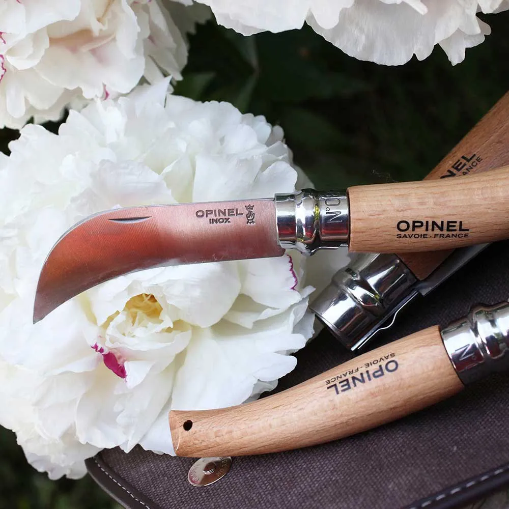 Opinel Nº08 Pruning Pocket Taschenmesser, Wood, 8cm