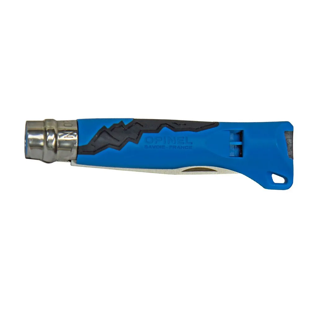 Opinel No 07 Outdoor Junior Whistle Taschenmesser, Blue, One Size Opinel No 07 Outdoor Junior Whistle Taschenmesser, Blue, One Size