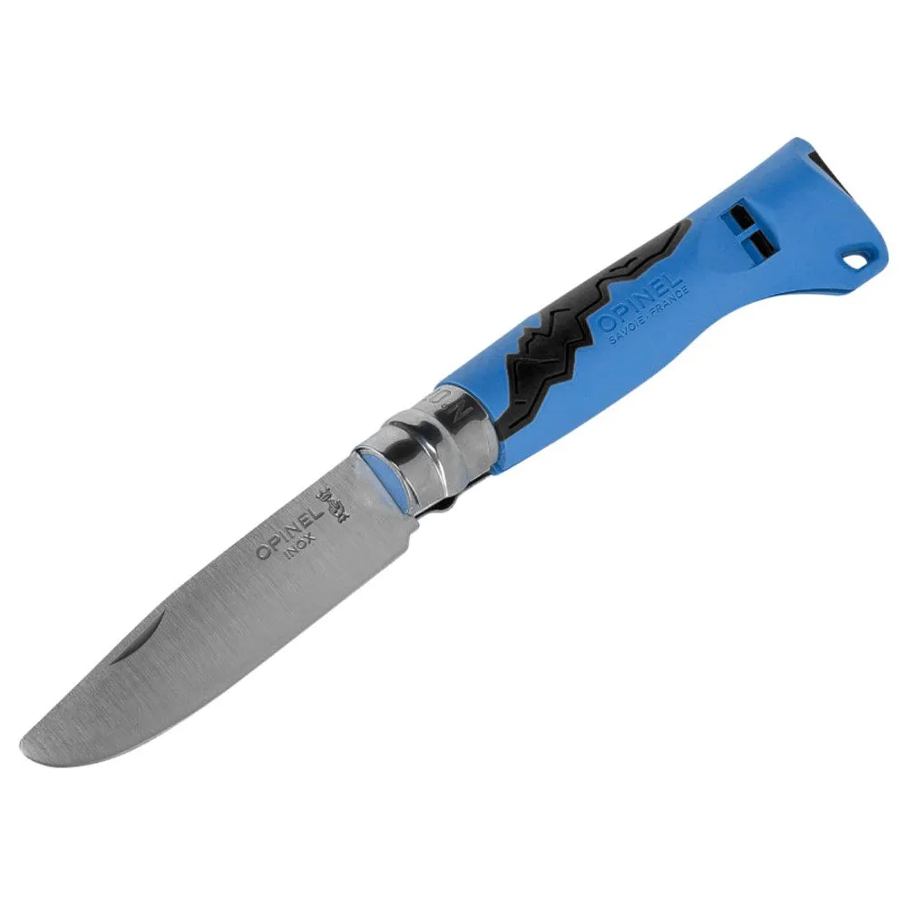 Opinel No 07 Outdoor Junior Whistle Taschenmesser, Blue, One Size Opinel No 07 Outdoor Junior Whistle Taschenmesser, Blue, One Size