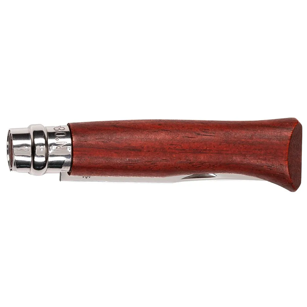 Opinel No 08 Padouk Wood Taschenmesser, Silver, One Size Opinel No 08 Padouk Wood Taschenmesser, Silver, One Size