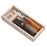 Opinel Wooden Gift Box Nº8+sheath Taschenmesser, Natural, 8.5cm