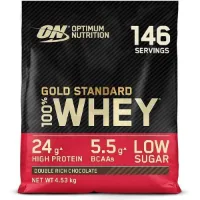 Optimum Nutrition Gold Std 100% Molkenprotein Doppelte Schokolade 4500g