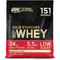 Optimum Nutrition Gold Std 100% Molkenprotein Vanilleeis 4500g