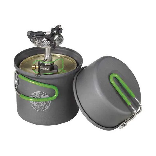 Optimus Crux Lite Solo Küchenset, Grey, One Size Optimus Crux Lite Solo Küchenset, Grey, One Size