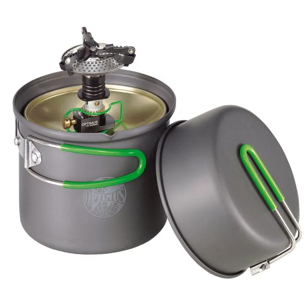Optimus Crux Weekend Küchenset, Grey, One Size