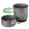 Optimus Terra Wochenend-küchenbatterie Er 950ml, Grey / green, One Size
