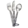 Optimus Titan Besteckset 3 Stücke, Silver, One Size