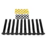 Orange Seal Tubeless Ventilschaft 10 Einheiten, Black, 48mm