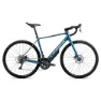 Slate blue matt / halo silver gloss