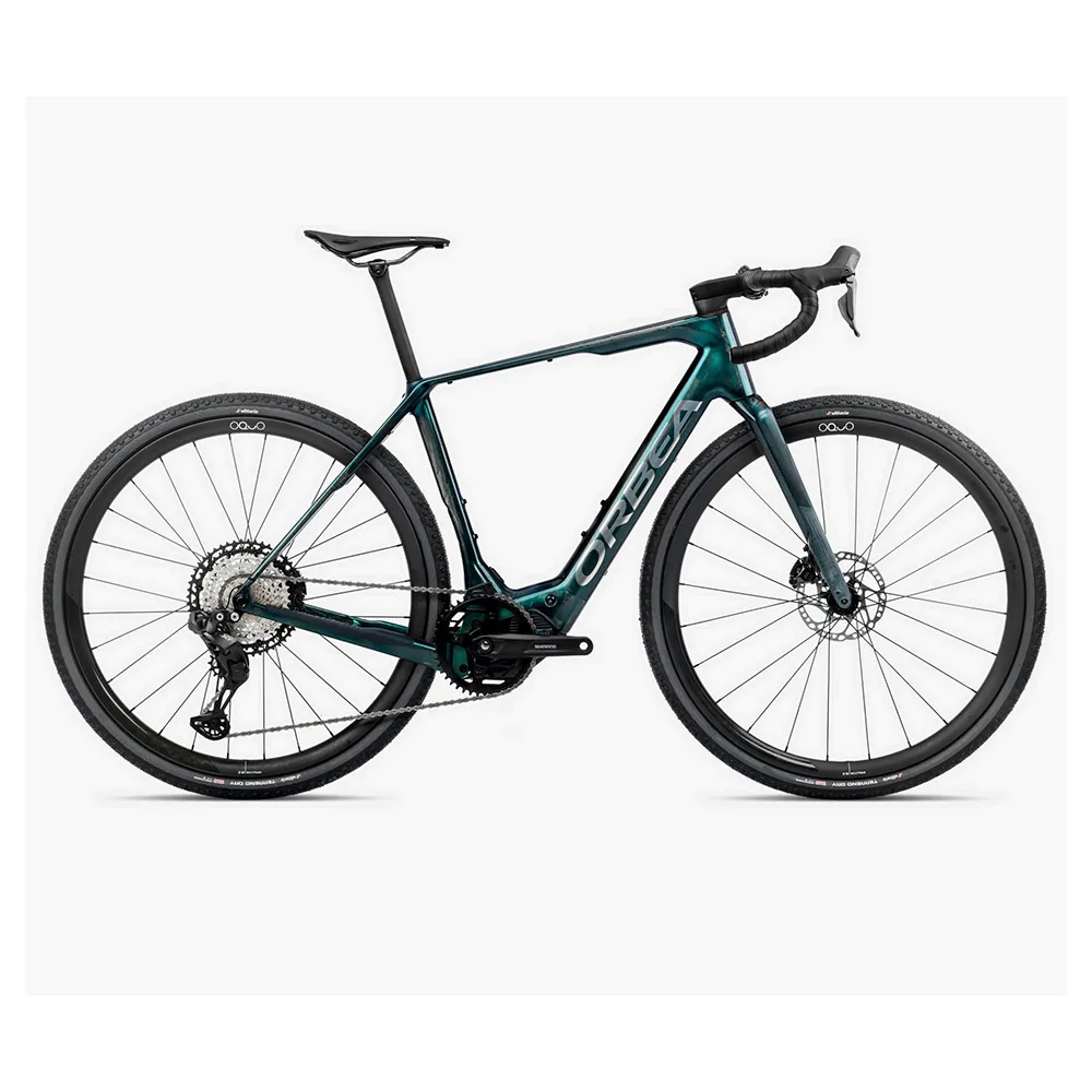 Orbea Denna M20i Xt Di2 M8150 12s Sgs Shadow Plus 2025 Elektrisches Gravelbike, Escape green gloss / foggy matt, L, 420Wh Orbea Denna M20i Xt Di2 M8150 12s Sgs Shadow Plus 2025 Elektrisches Gravelbike, Escape green gloss / foggy matt, L, 420Wh