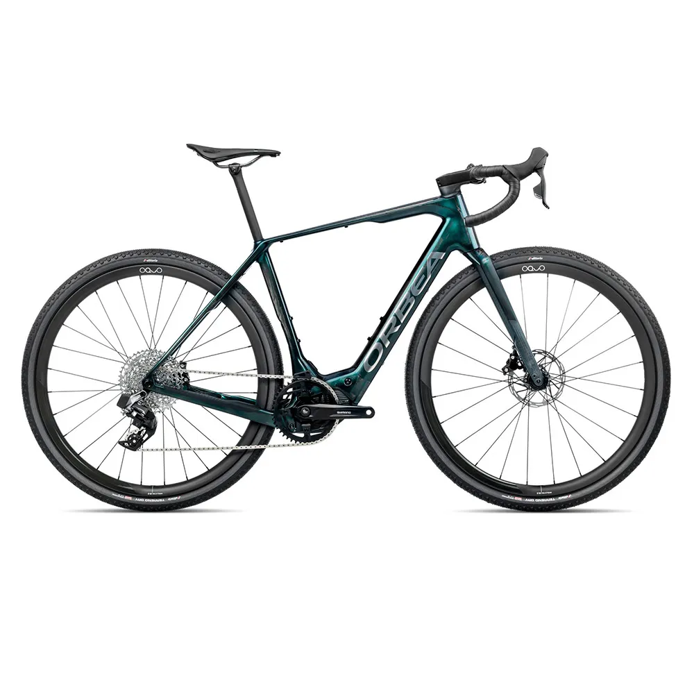Orbea Denna M31e 28mph Rival Xplr Etap Axs 2025 Elektrisches Gravelbike, Escape green gloss / foggy, XL, 420Wh Orbea Denna M31e 28mph Rival Xplr Etap Axs 2025 Elektrisches Gravelbike, Escape green gloss / foggy, XL, 420Wh